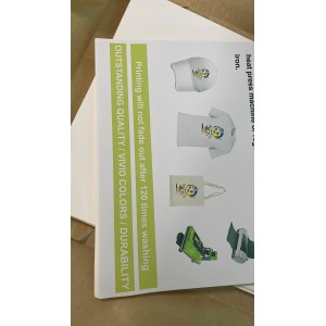 Papier do sublimacji na bawełne A4 10 arkuszy