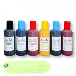 Komplet tuszy sublimacyjnych do drukarek Epson 6x100ml